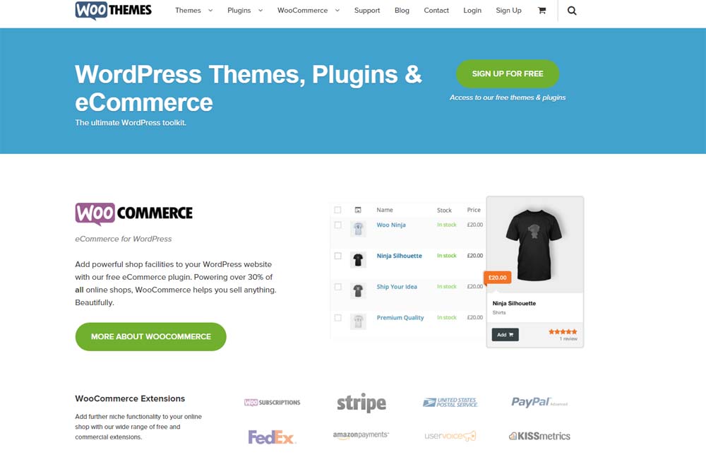 WooCommerce E-commerce Platform is a best Platform