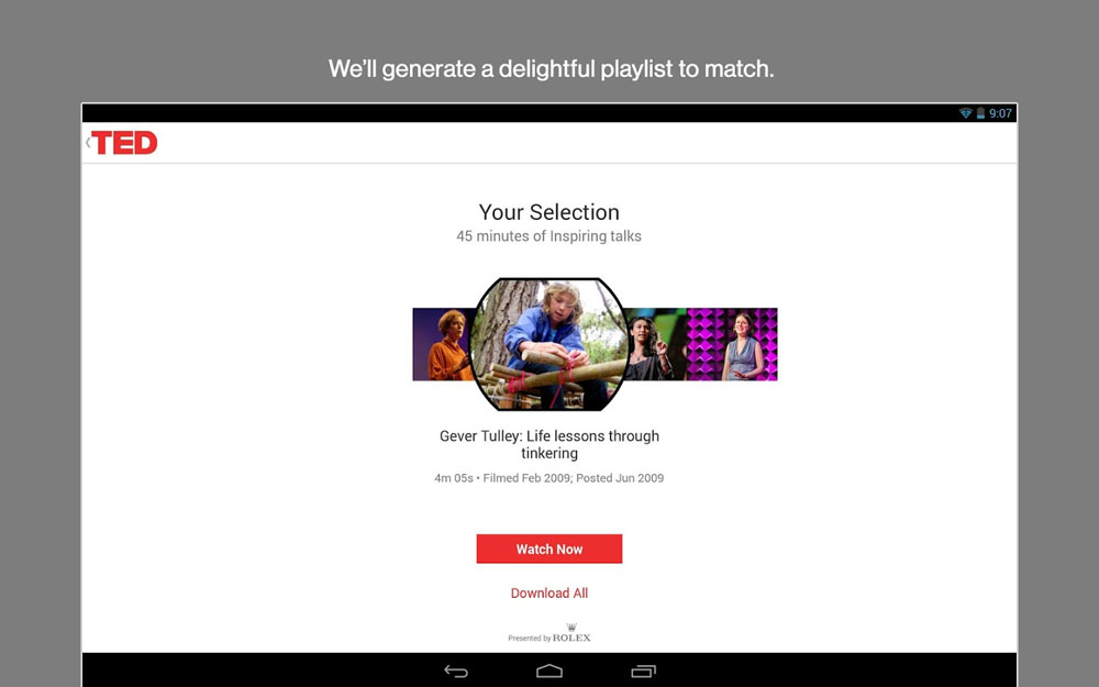 Killer Apps TED