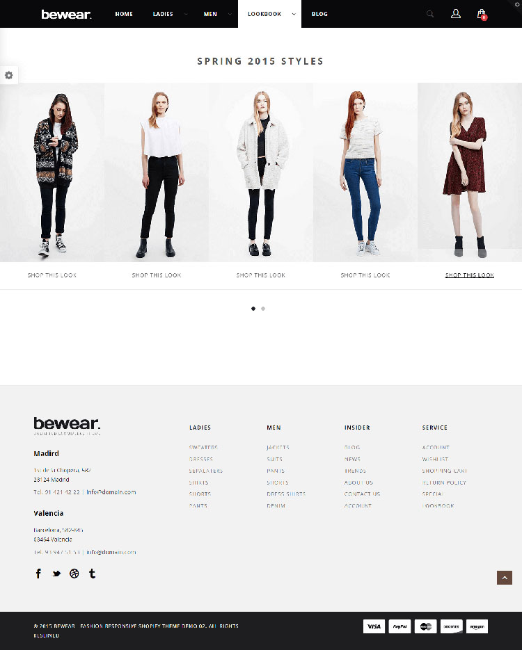 Bewear Shopify Theme