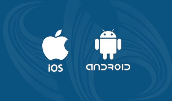 iPhone and Android