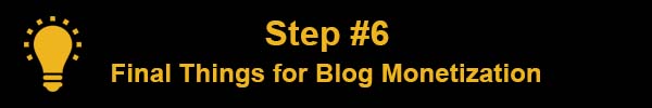 How to start a blog and make money online Final Things How to Start Blog