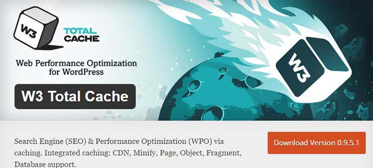 Caching Plugins W3 Total Cache