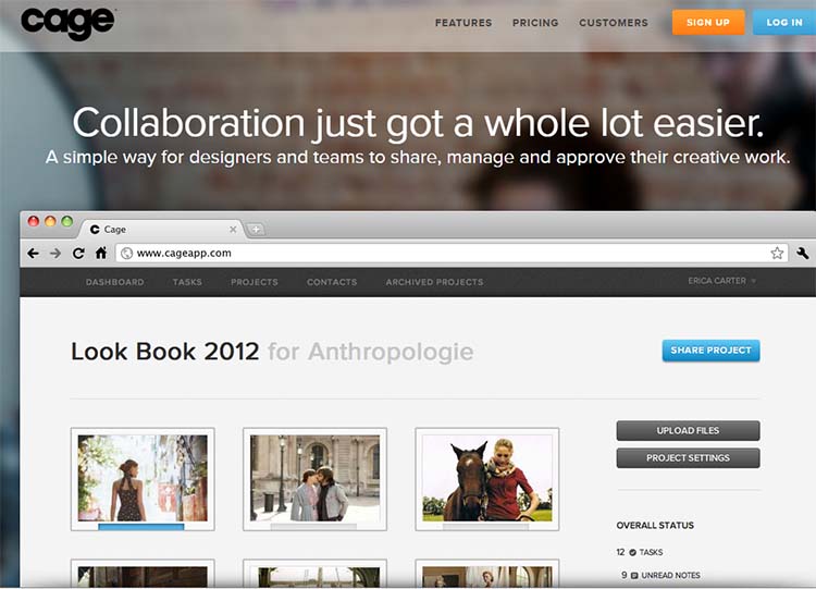 Cage Best Collaboration Tools for Web Designers