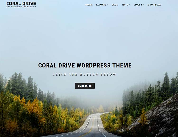 Coral Drive Free Plus Responsive WordPress Themes