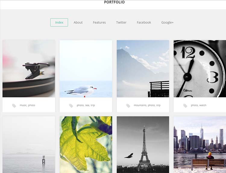 GK Portfolio Photography WordPress Themes