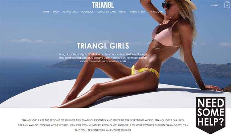 Website Color Schemes Triangl