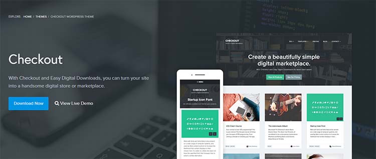 Checkout Marketplace WordPress Themes