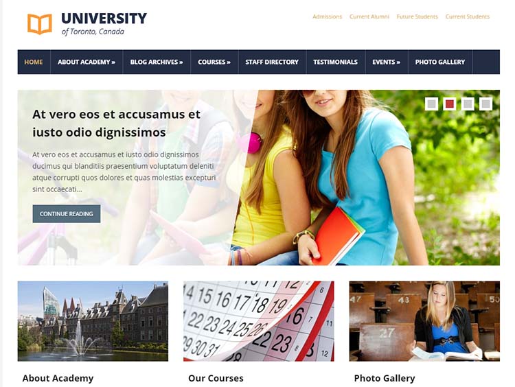 Lectura Education WordPress Themes