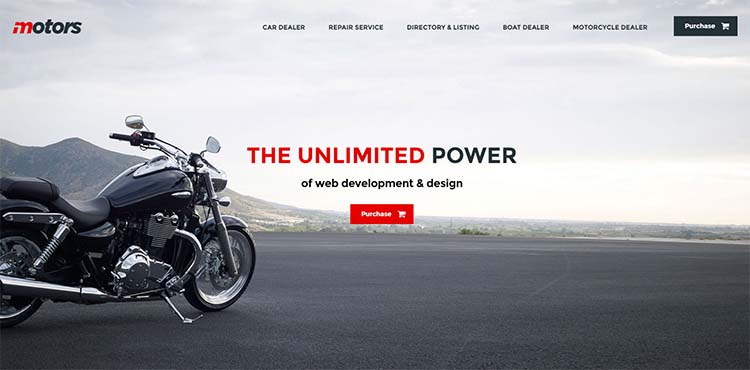 Motors Car Dealer WordPress Themes