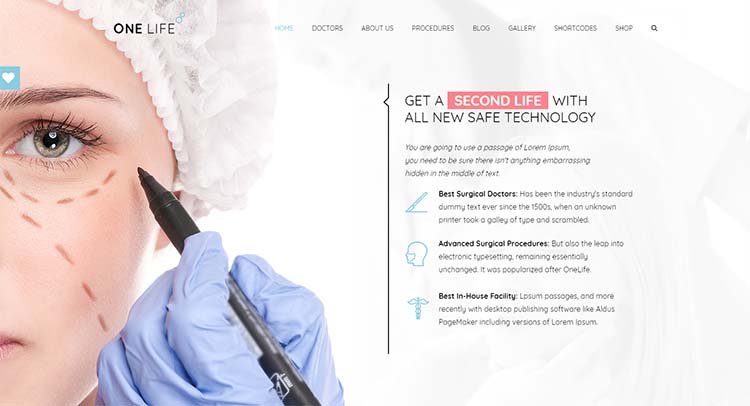 OneLife Medical WordPress Themes