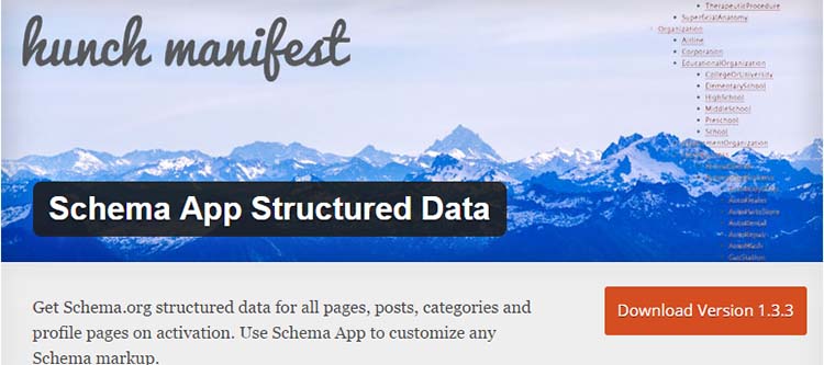 Schema App Structured Data Snippets Plugins