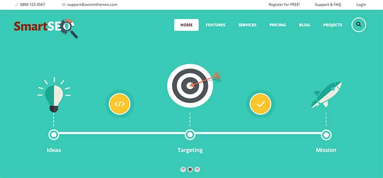 SmartSEO Marketing WordPress Themes
