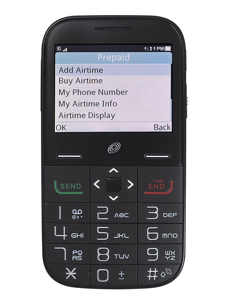 Alcatel A383G Best Cell Phones for Senior Citizens