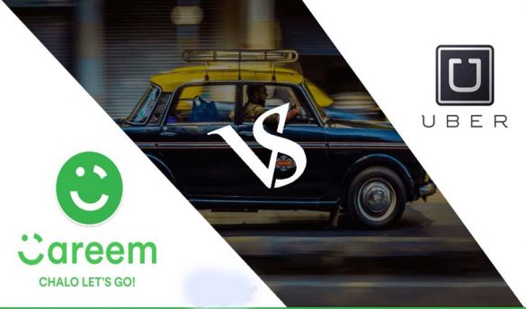 Uber VS Careem Cab Pakistan